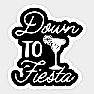 Bride / Bridesmaid - Down to fiesta Sticker